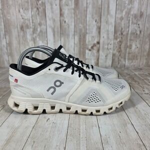 On Cloud X Swiss Engineering White Running Women's Size 8 Athletic Sneakers